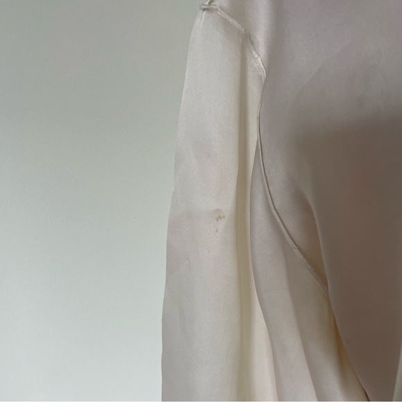 Margot Rozanska Hand-Painted OOAK ART-WEAR Silk Open Lagenlook Jacket Blazer M - Picture 11 of 12